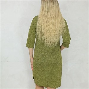 Удобное комбинированное платье Эмили из трикотажа