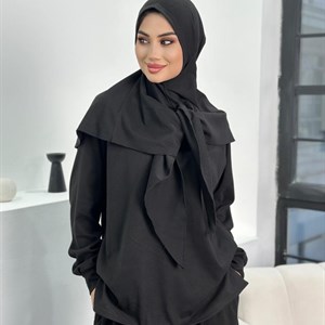 Купите стильную тройку из кашмира - свитшот, юбка и химар для модных образов