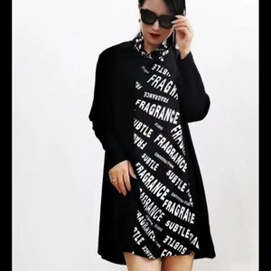 Модель 23022 1 Комбинированная трикотажная туника