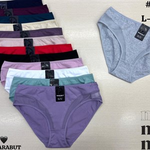Трусы/бельё ANTTIFU Marabут 1627-1 — 13 цветов, упаковка 12 шт, размеры L–XXL