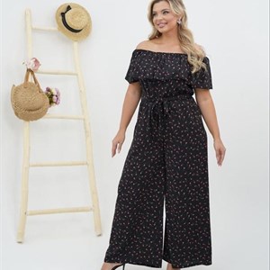 Легкий комбинезон из ткани прада универсальный наряд