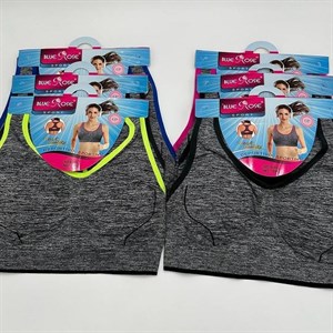 7038 Размеры XL L M S Пачка 12 штук Расцветки смешанные