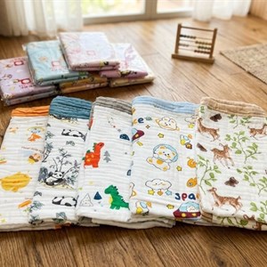 Муслиновые одеяла для детей 110×110 см оптом из Китая
