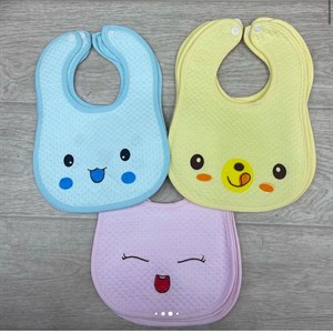 Качественные непромокаемые детские слюнявчики в Бишкеки — оптовая продажа