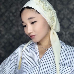 Готовый платок капюшон Материал Хб Цена 150сом 1 7