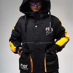 FILA Модная удлинённая куртка в трёх цветах Большие