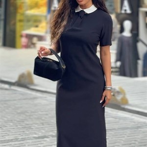 Лаконичное офисное платье – идеальный выбор для деловых мероприятий