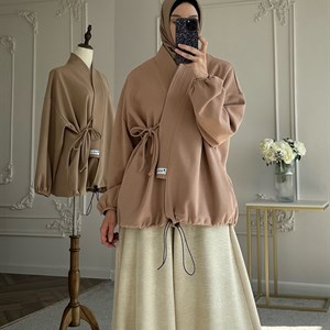 Бомбер в стиле Кимоно Ткань Оксфорд трикотаж Размер