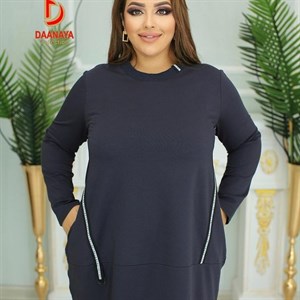 Платье туника батал  Размерный ряд 48 50 52 54  Ткань