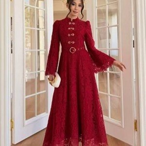 Элегантное женское платье оптом из Гуанчжоу — размеры M, L, XL