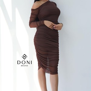 Новинка Платье Размер S M Ткань Вискоза Сетка подклад