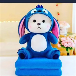 Стич с пледом Размер 50 см Доставка есть