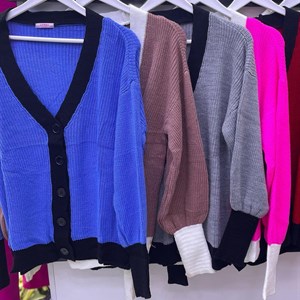 Кардиган рукава фонарик Турция Lenus Стандарт подходит