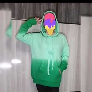 Модель 7823 Свитшот шерсть ангора Карман накладной