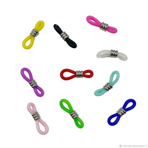 Коннектор для очков силиконовый прозрачный Идеален