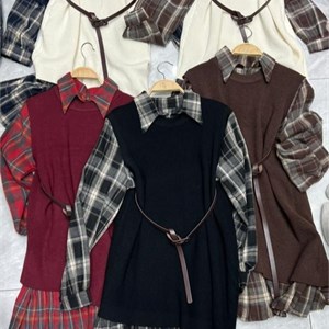 Стильная рубашка с жилетом и ремнем - Тренды сезона