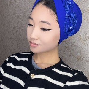 Шок цена Скидка 60 Тюрбаны нарядные Материал трикотаж