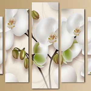 Модульная картина из пяти частей Размер 80 на 140