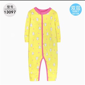 Качественный Ромпер из 2 слоев хлопка для малышей 3-24м в Бишкеке