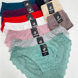Женское нижнее белье 3XL–XL оптом, 12 шт в одном цвете — каталог