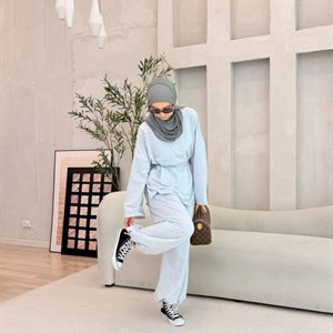 Женский костюм оверсайз FIRDAUS, модель 095 — турецкая ткань, размеры 42–54