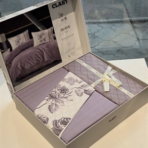 Постельное белье Suave от CLASY (Турция) — хлопковый ранфорс, евро комплект, 5 оттенков