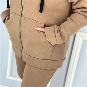 Комфортный комплект Худи на замке трико Посадка идеальная