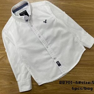 Качественные белые рубашки для детей оптом - SezimKids
