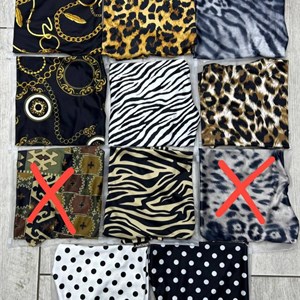 Балаклава Масло трикотаж с принтом Размер Стандарт