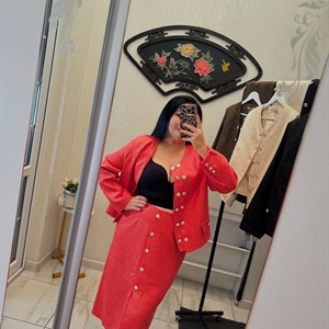 Новинка Двойка жакет юбка качество бомба размеры 52