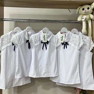 Блузки с короткими рукавами размеры 32 40 ткань БЕНГАЛИН