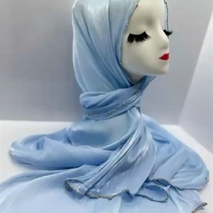 Шарф органза с бисером - Оптом и в розницу | Дордой