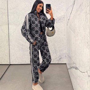 Женский джинсовый костюм Gucci люкс качества, размеры M–L