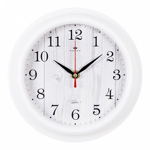 2121 144 ЧАСЫ НАСТЕННЫЕ КРУГ D 21СМ КОРПУС БЕЛЫЙ БЕЛОЕ