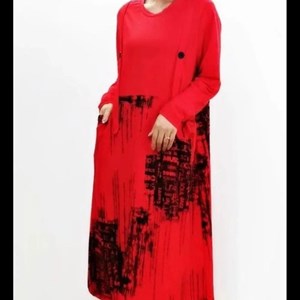 Модель 23011 Только в красном цвете Трикотаж Комбинация