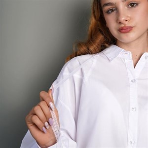 Новый образ от mavis kids dordoi Школьные блузки