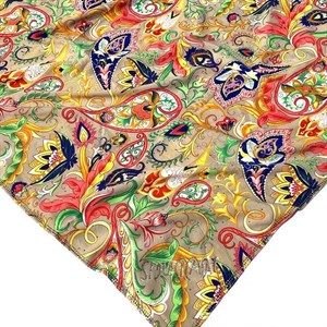 ДУБАЙСКИЕ ПЛАТКИ РАЗМЕР 120 120 ТКАНЬ харир ПРОИЗВОДСТВО