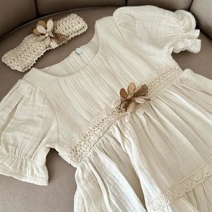 Платье с повязкой 6 9 12 18 24 мес 1750 с _______________________________________