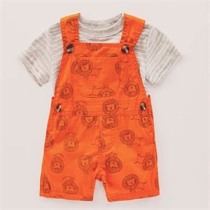 Комбез лето двойка размер 3 24м в линии 6шт код58