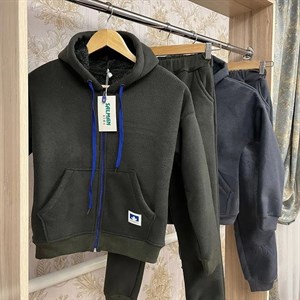 Снова в Наличии Двойки с толстым мехом Ткань флис