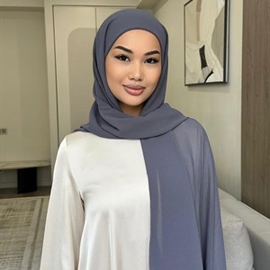 Шарф с пришитым боне на завязках - Выгодная цена на шифон в Бишкеке!