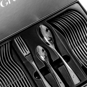 Приборы на 12 персон от Granhel Exquisite - идеальный выбор для ваших званых ужинов