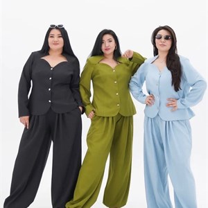 Шикарные новинки женской одежды - двойка-жакет и султанки для стильных женщин