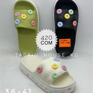 Тапочки и шлепки оптом - качественная обувь из Кыргызстана