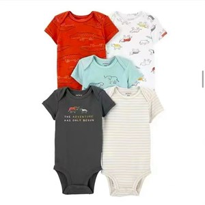 Бодики с короткими рукавами для детей от 6 до 24 месяцев