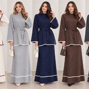 Женский трикотажный костюм-двойка люкс, размеры 42–50