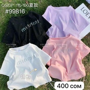 Новинки Футболки с блестками Цена 400 сом в пачке