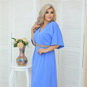 Длинное нарядное платье Джуди из материала Дубайский