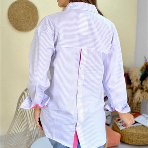 В наличии рубашки в полоску Турция Размеры 42 44 46