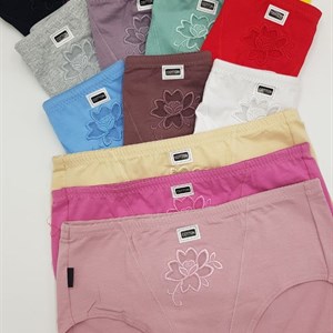 Женское хлопковое бельё: все цвета в наличии (3XL–XL) — опт